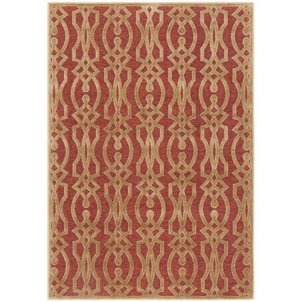 Martha Stewart Power Loomed Rectangle Area Rug, Cinnamon Stick - 4 Ft. X 5 Ft.-7 In., Safavieh, Mfr#: MSR4485-1620-4
